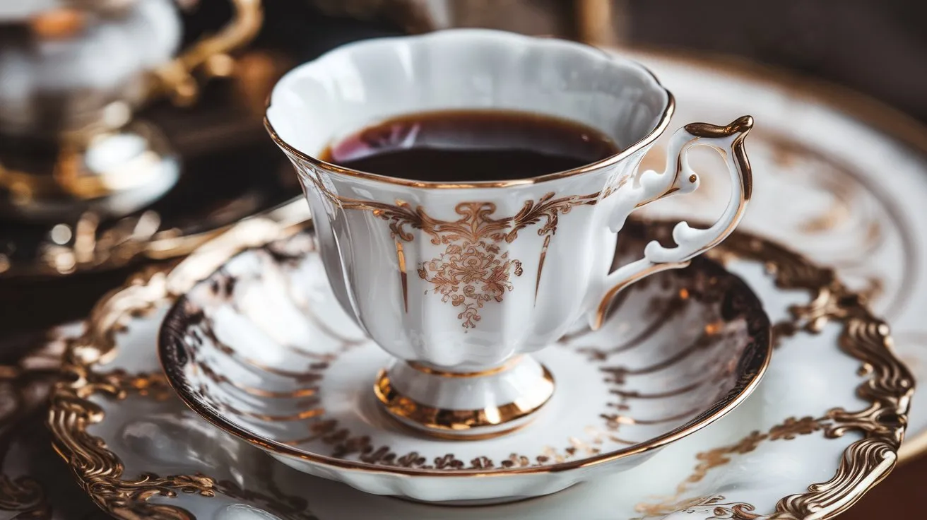 こだわりの器を使った1杯のブラックコーヒー